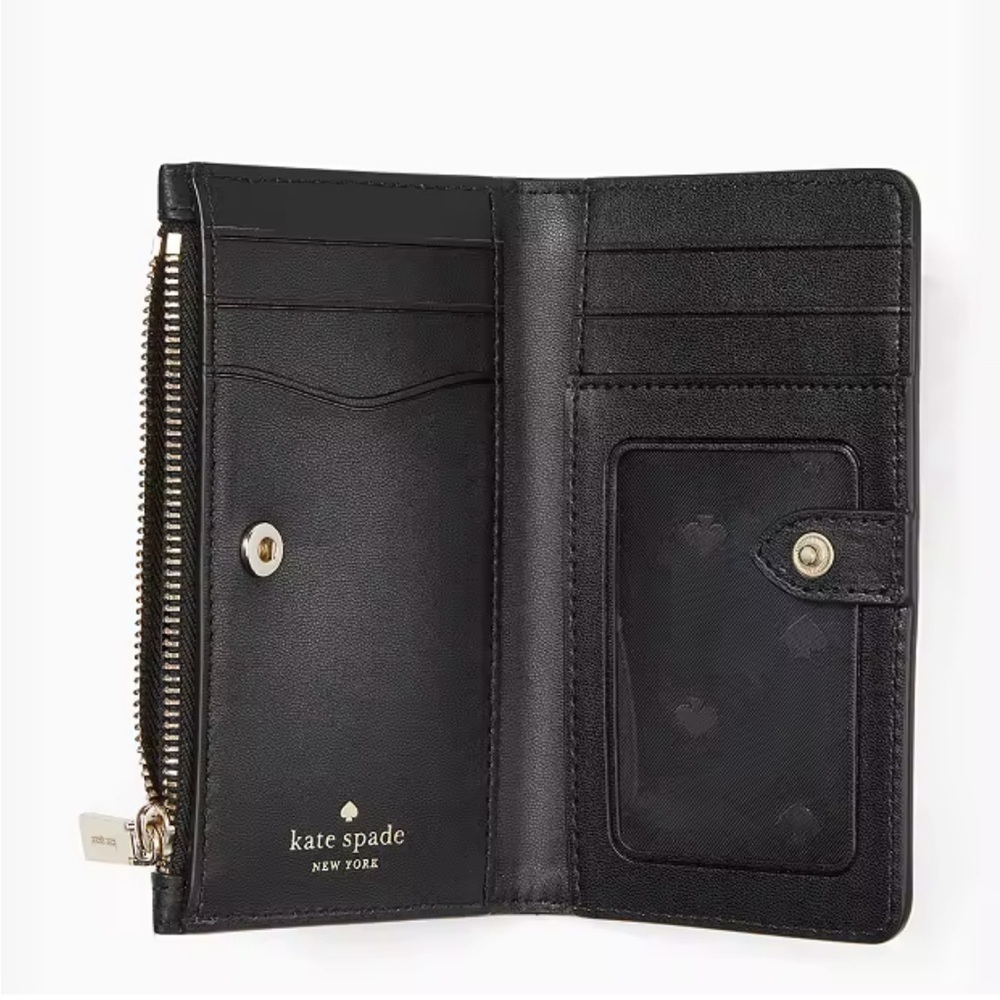 Kate Spade Leila Small Slim BiFold Wallet BRAND NEW - Picture 3 of 6